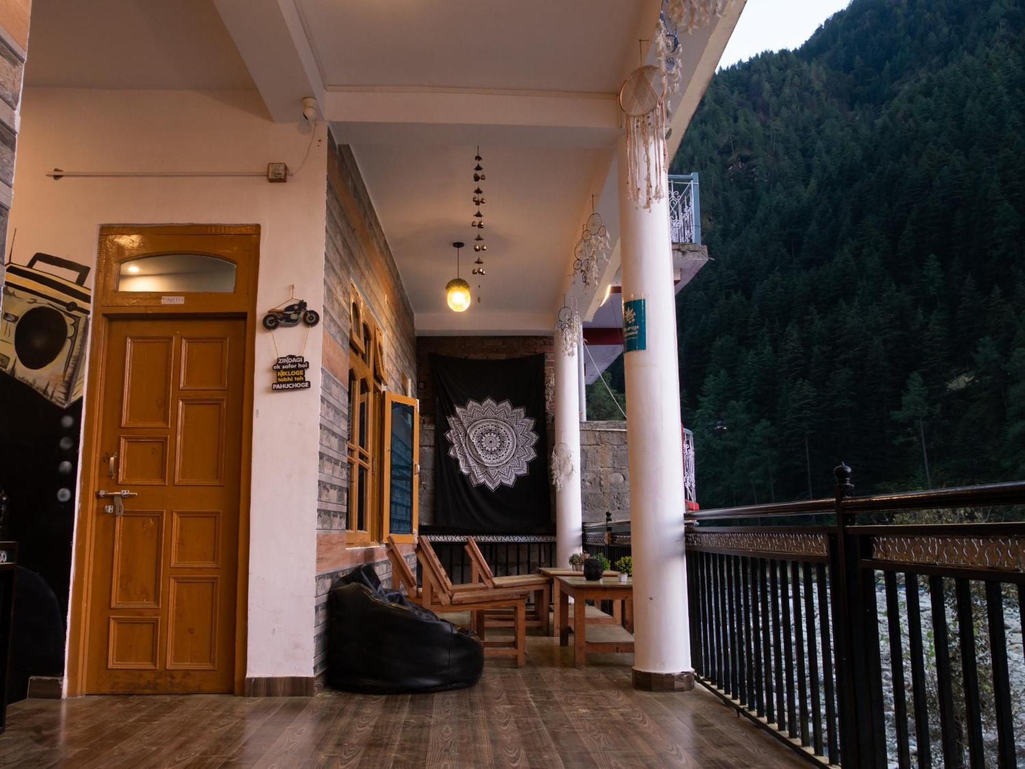 Wabi Sabi Riverside Hostel Kasol Exterior foto